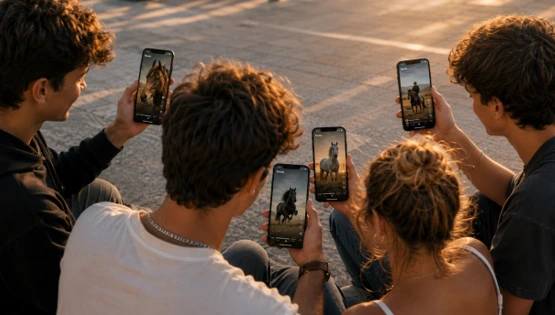 Vertical content for mobile viewers